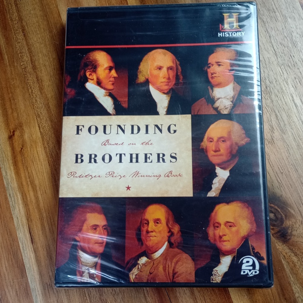 History Channel Founding Brothers (DVD, 2002, 2-Disc Set) Sealed‎